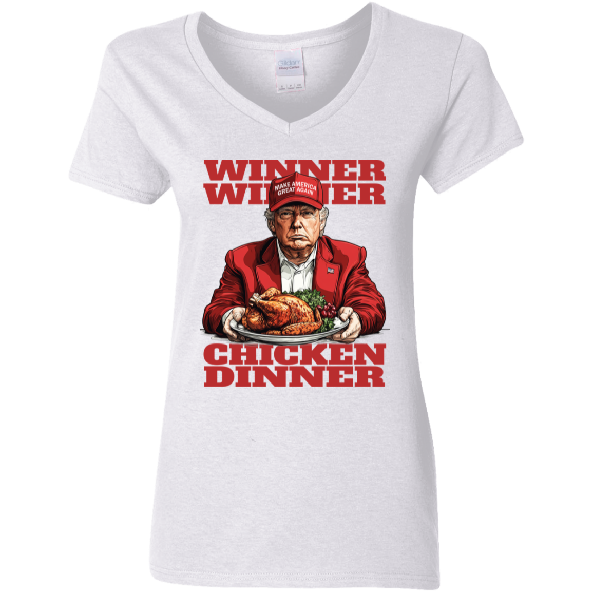 Trump Winner Chicken Dinner Bright Shirt LM32 63891