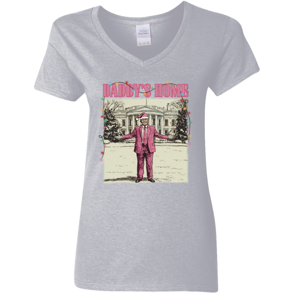Daddy's Home White House Pink Trump Shirt HA75 63738