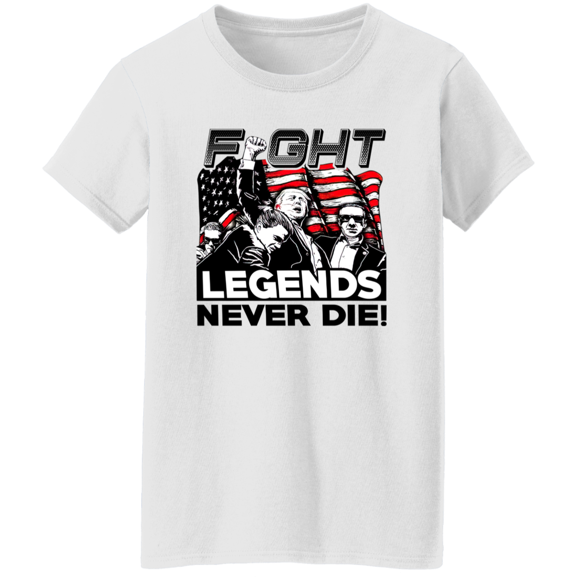 Donald Trump 2024 Fi**t Never D**! Legends Bright Shirt HO82 63198