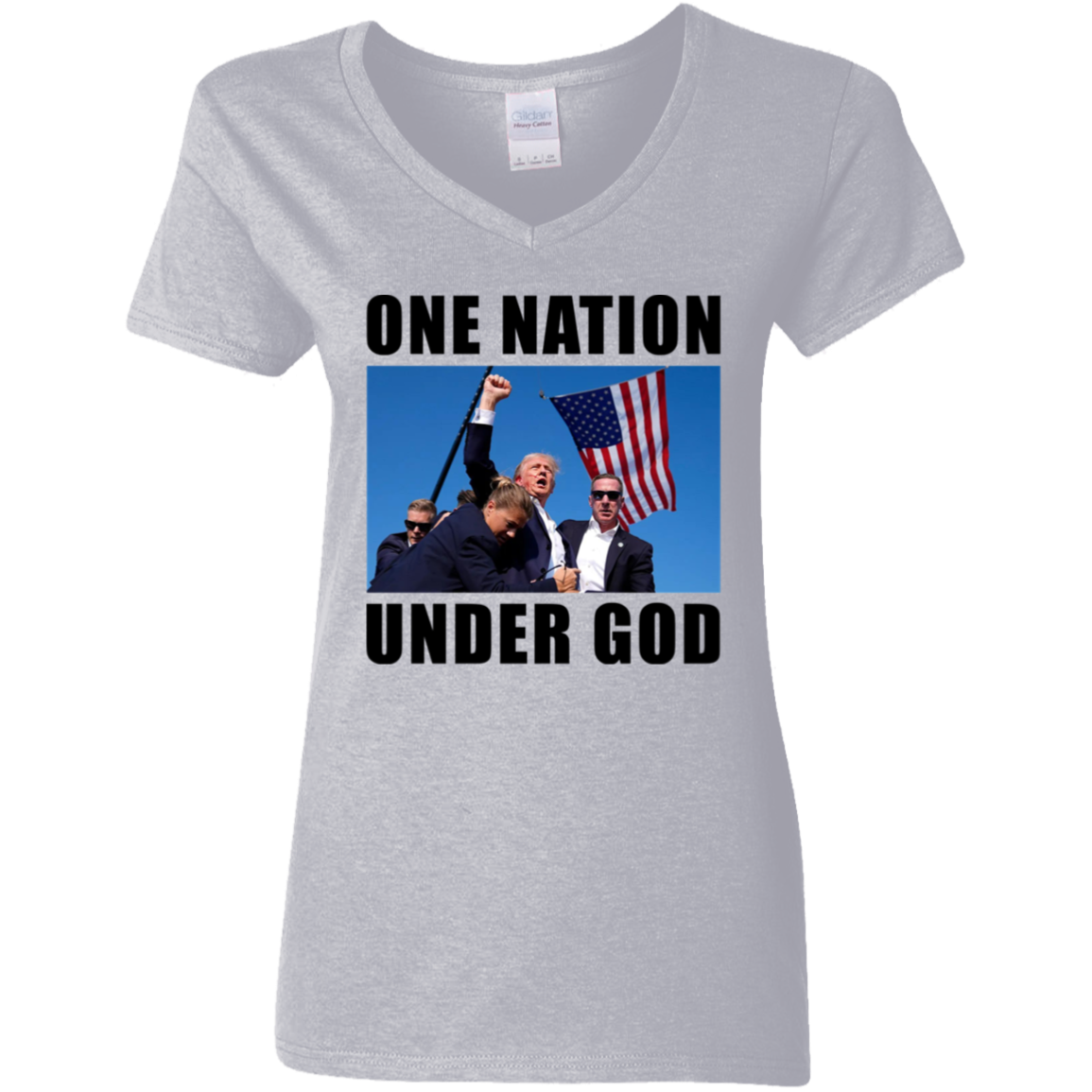 One Nation Under God Donald Trump Shirt TH10 63441