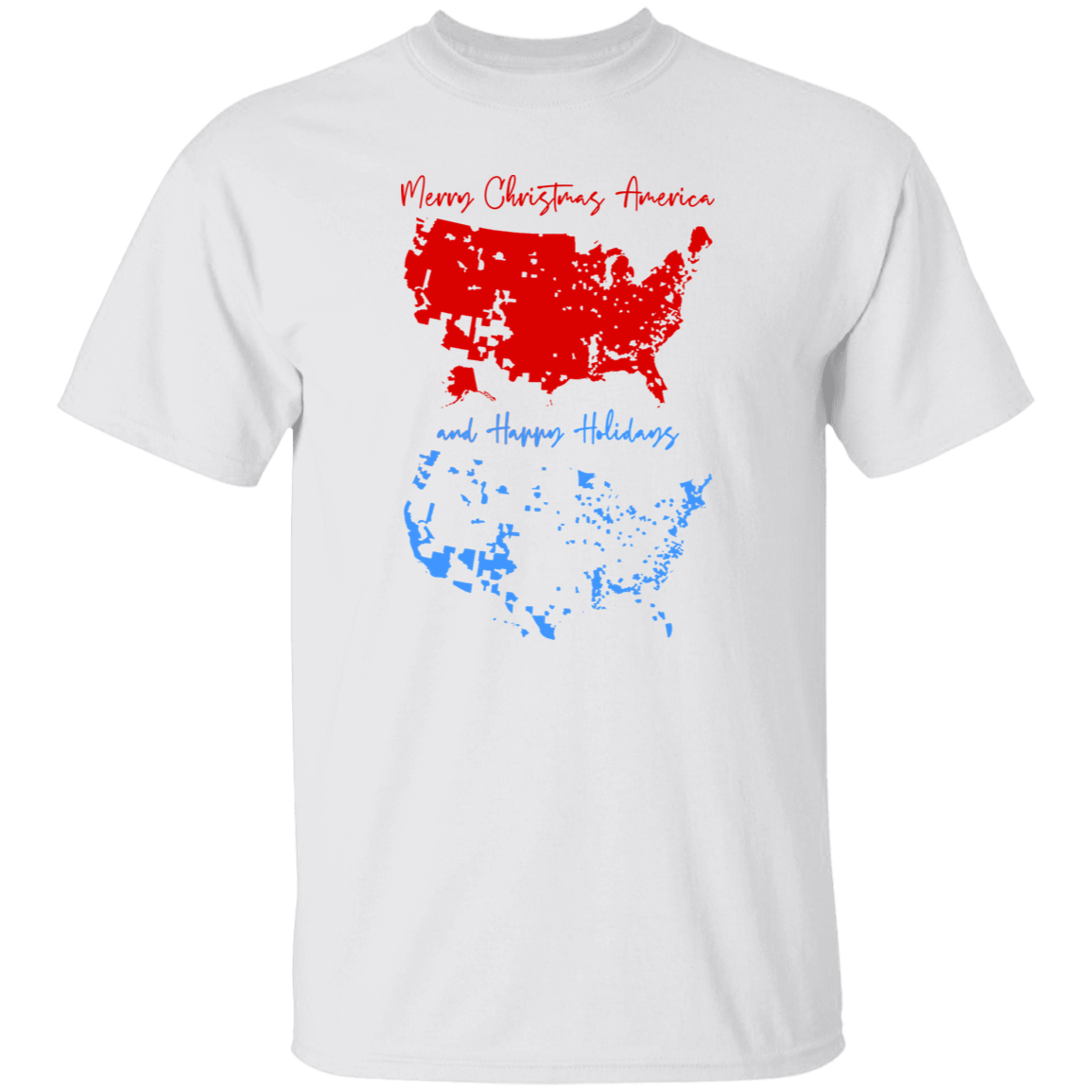 Merry Christmas To America, And Happy Holidays Bright Shirt HA75 63986