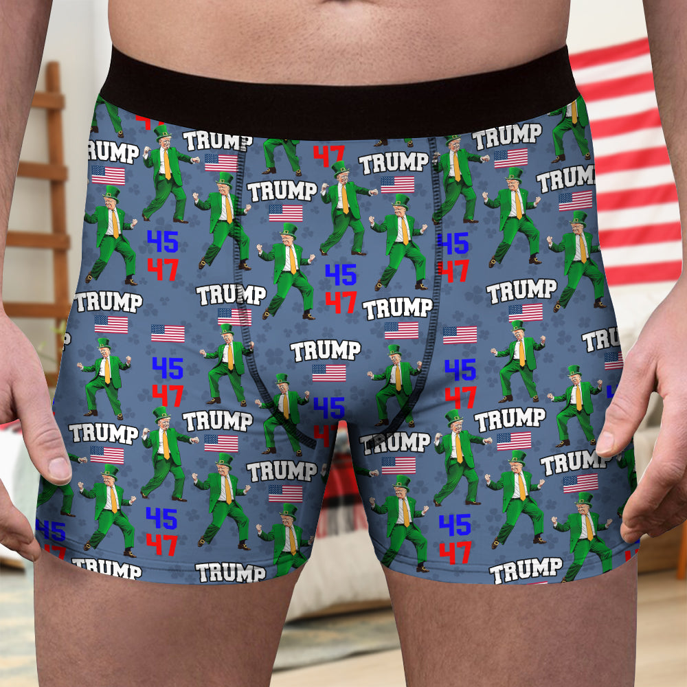 Trump Irish Dancing - Perfect Men's Boxer Brief For Party Day LM32 65187