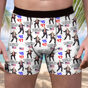 Trump - Embrace Success with a Little Bit of Crazy Men's Boxer Briefs LM32 65059