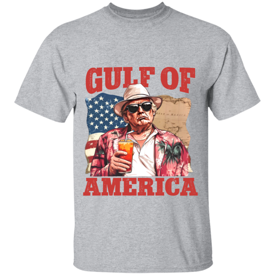 President Trump Gulf of America, Gulf of Mexico to Gulf of America Bright Shirt HA75 64332