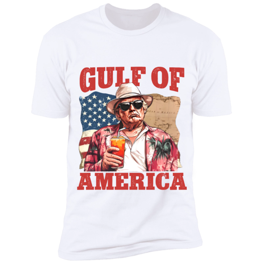 President Trump Gulf of America, Gulf of Mexico to Gulf of America Bright Shirt HA75 64332