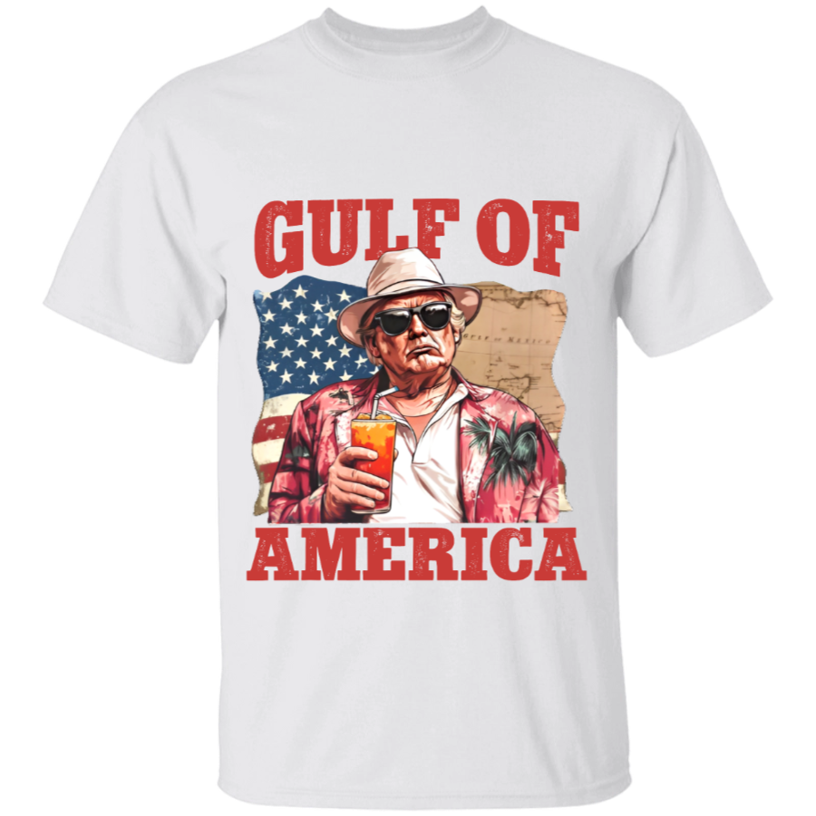 President Trump Gulf of America, Gulf of Mexico to Gulf of America Bright Shirt HA75 64332