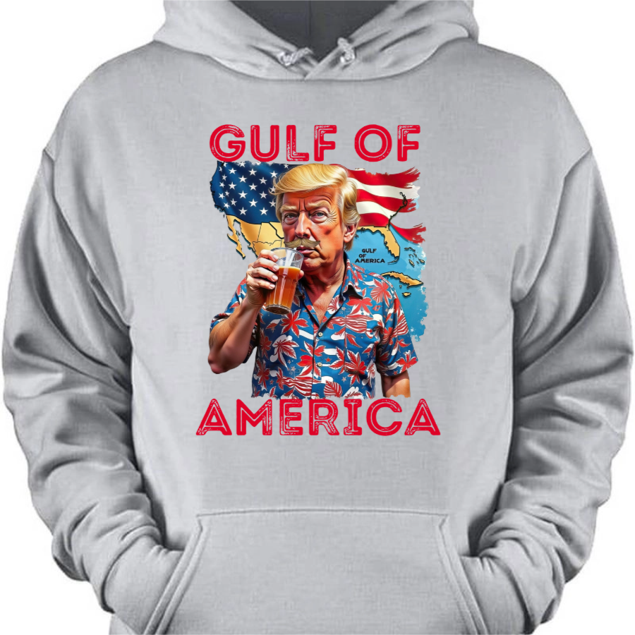 Trump Gulf of America, Gulf of Mexico to Gulf of America Bright Shirt HA75 64340
