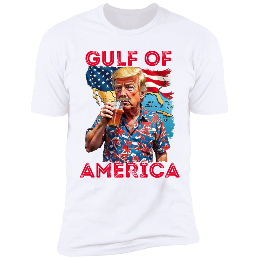 Trump Gulf of America, Gulf of Mexico to Gulf of America Bright Shirt HA75 64340