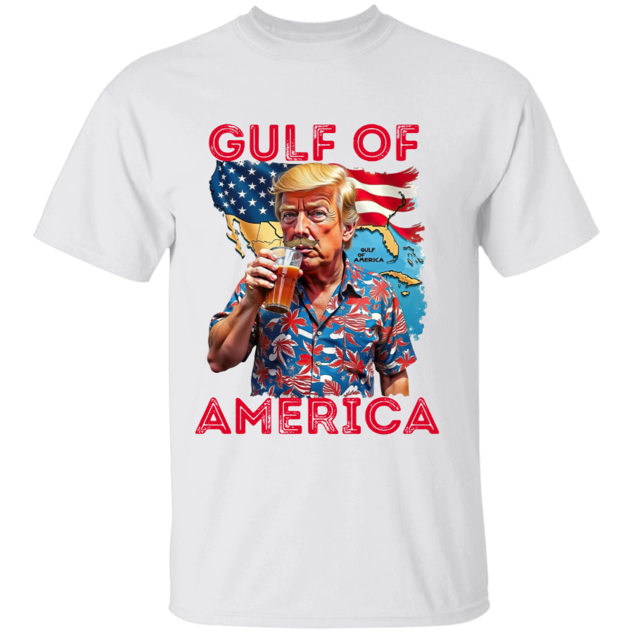 Trump Gulf of America, Gulf of Mexico to Gulf of America Bright Shirt HA75 64340
