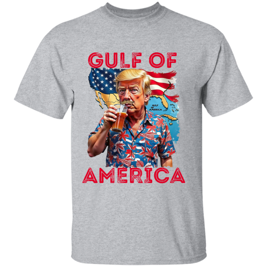 Trump Gulf of America, Gulf of Mexico to Gulf of America Bright Shirt HA75 64340