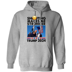 Sh**ting Makes Me Stronger Trump 2024 Bright Shirt TH10 63423