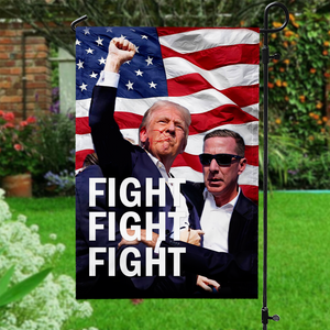 Donald Trump Fight Fight Fight Garden Flag TH10 63181