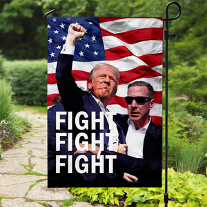 Donald Trump Fight Fight Fight Garden Flag TH10 63181