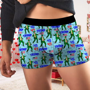 Trump Irish Dancing - Perfect Men's Boxer Brief For Party Day LM32 65187