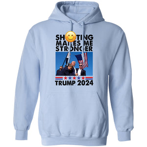 Sh**ting Makes Me Stronger Trump 2024 Bright Shirt TH10 63423