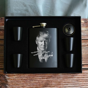 Custom Name President Donald Trump Flask TH10 64345