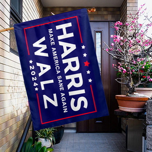 Make America Sane Again Harris Walz House Flag TH10 63397