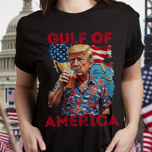 Trump Gulf of America, Gulf of Mexico to Gulf of America Dark Shirt HA75 64338