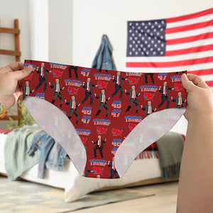 Trump 45 47 US Presidential Election Underwear For Women LM32 65131