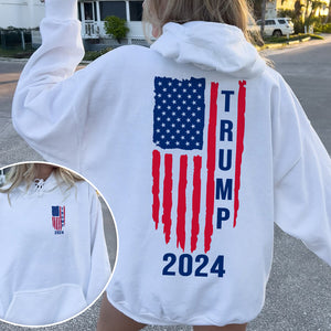 Trump 2024 With America Flag Shirt K228 62431