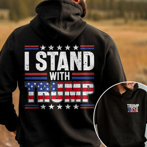 I Stand With Trump Front And Back Shirt K228 62445