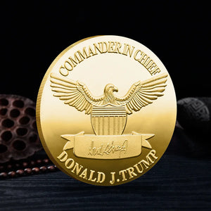 2024 President Donald Trump Silver Gold Plated EAGLE Commemorative Coin Donald J Trump Of US President THE REVENGE TOUR Coins