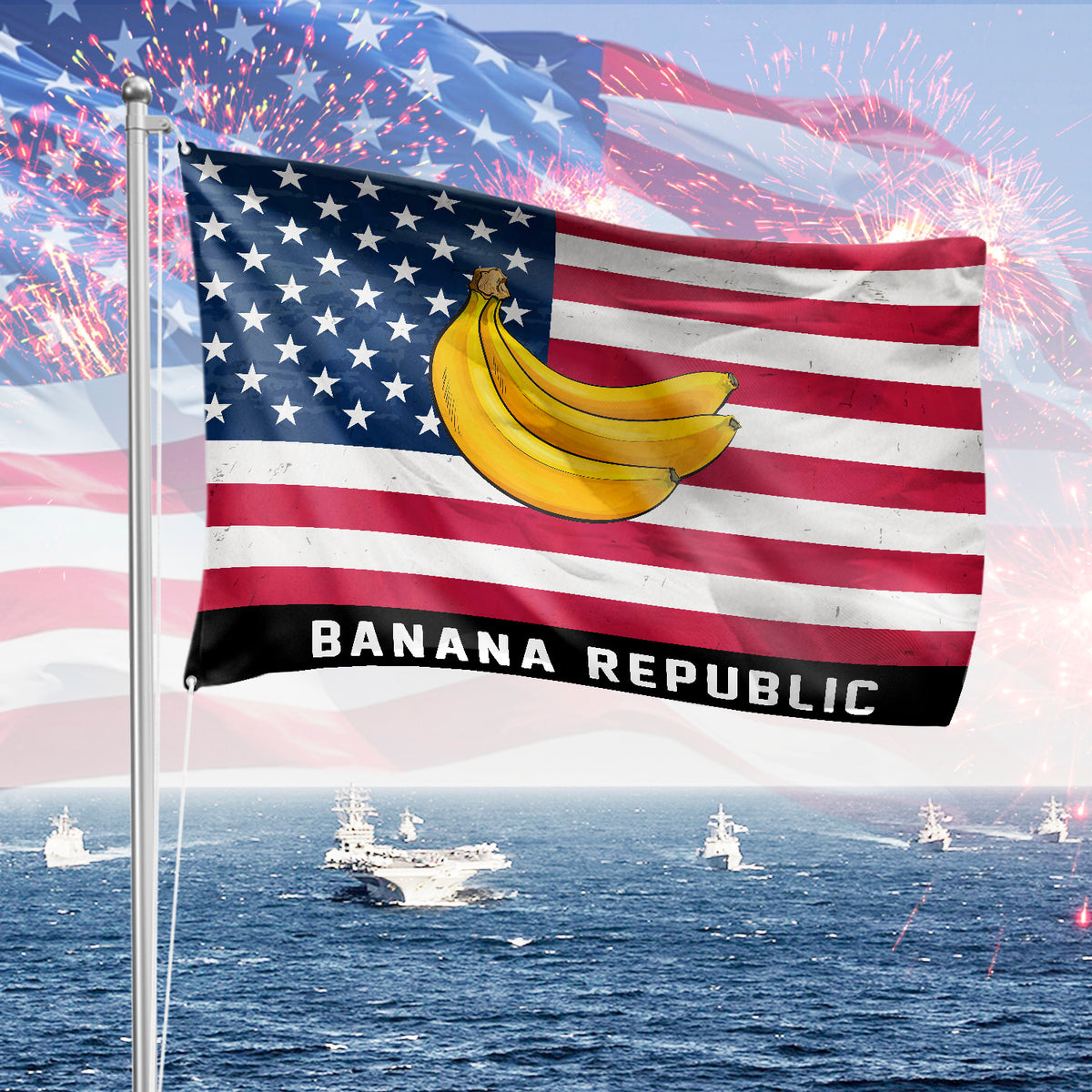 Banana Republic American Flag TH10 62689