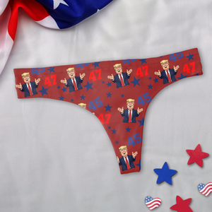 Funny Trump 45 47 Underwear Gift For Trump Supporters HA75 64278