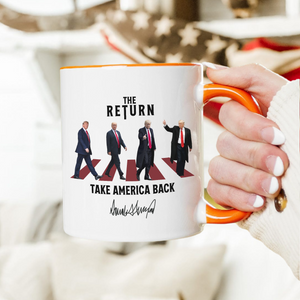 The Return MAGA Mug | Donald Trump Homage Mug | Donald Trump Fan Accent Mug HA75 63670