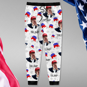 Custom Trump Portrait Christmas Gift Sweatpants HO82 65446