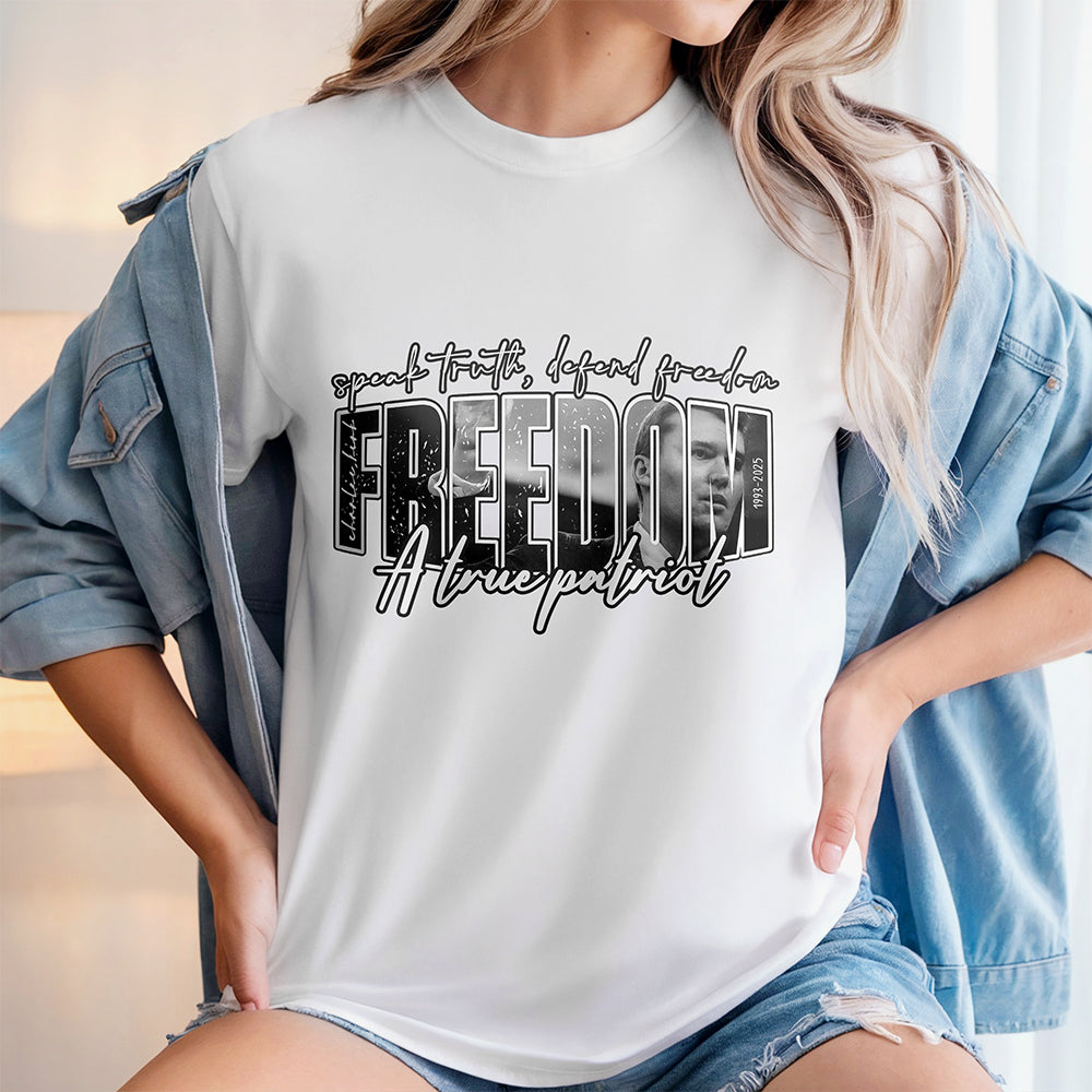 Freedom Charlie Kirk A True Patriot Bright Shirt CH07 67564