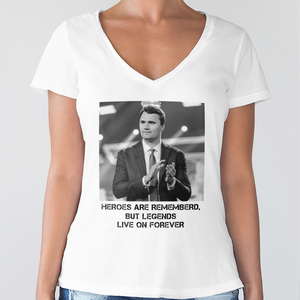 Pray For Charlie Kirk - Legends Live On Forever Bright Shirt LM32 65401