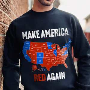 Make America Red Again Dark Shirt Gift for Trump Lovers HA75 67082