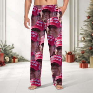 Custom Funny Trump Face Sweatpants HO82 65430