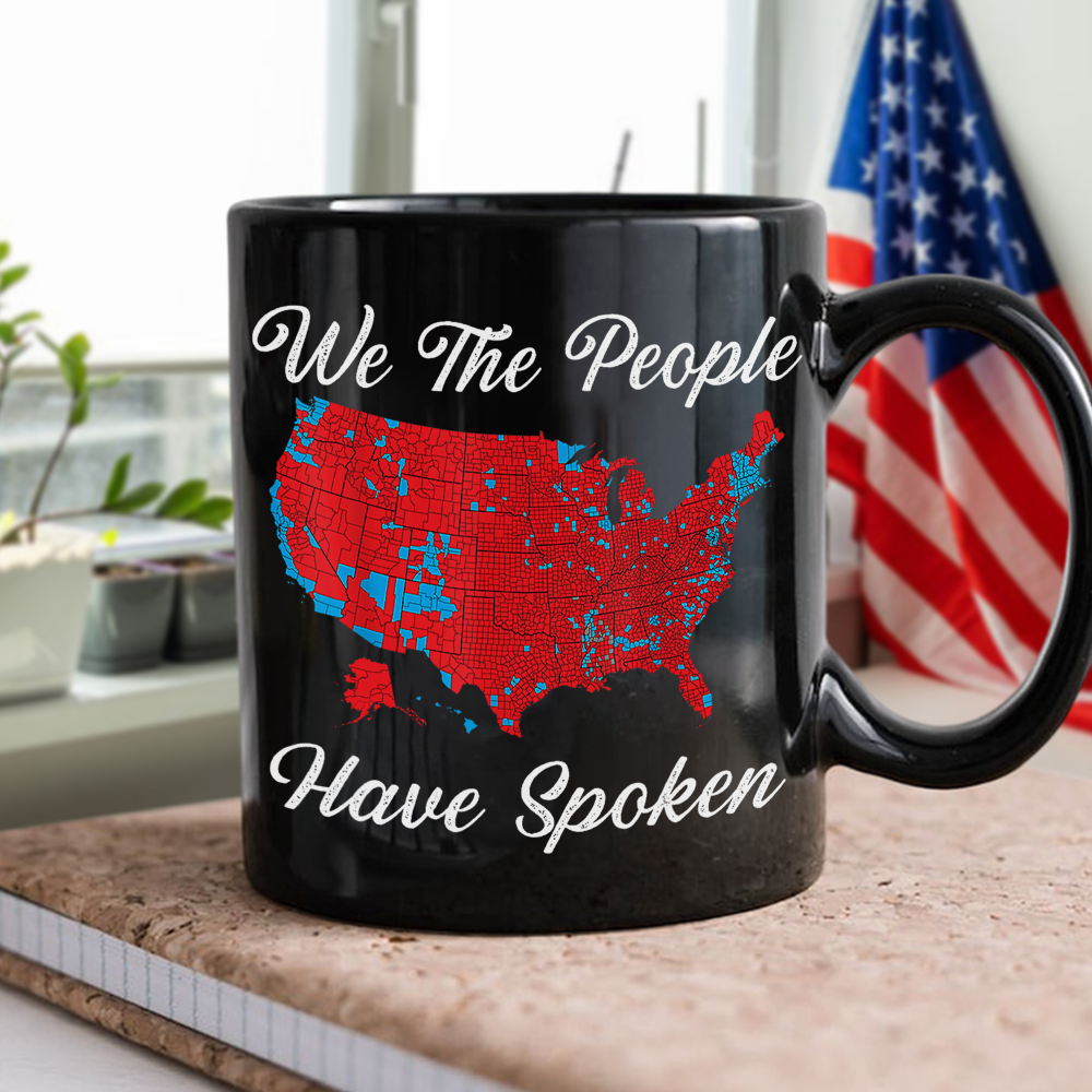 We The People Have Spoken Black Mug HA75 63978