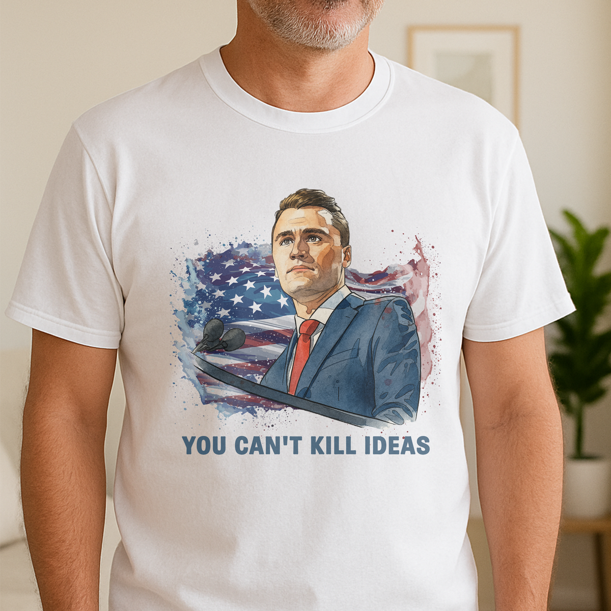 You Can't Kill Ideas Charlie Kirk Memorial Shirt Bright Shirt CH07 67424