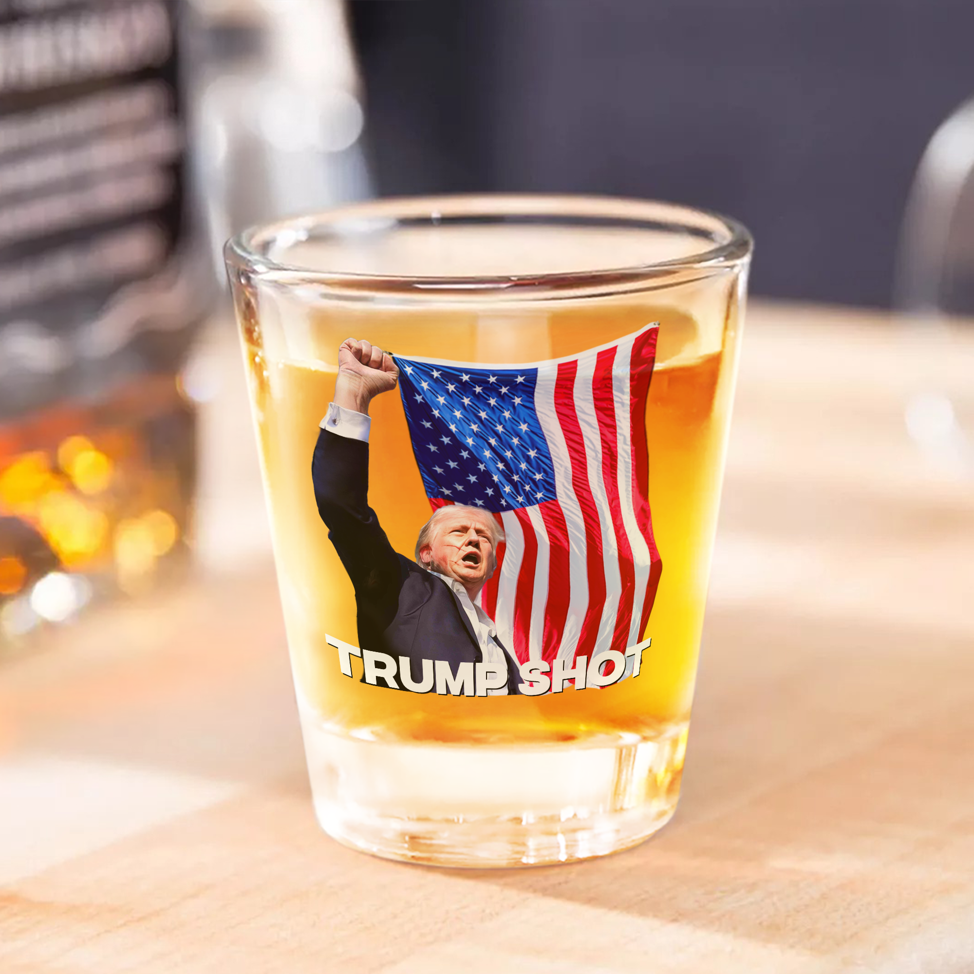 Patriotic Trump Shot Glass Perfect for Election Night HA75 63826