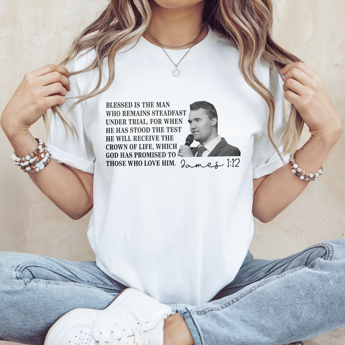 Prayers Up for Charlie Kirk – Honor a True Patriot Bright Shirt LM32 65543