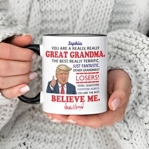 You Are A Great Mom Personalized Accent Mug For Mother's Day HA75 64376