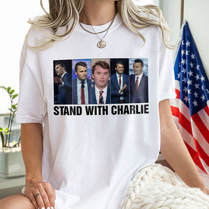 Stand With Charlie Kirk Bright Shirt TH10 64445