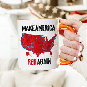 Make America Red Again Accent Mug Gift for Trump Lovers HA75 67090