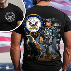 Custom Military Trump Back And Front Shirt N369 HA75 63932