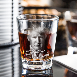 Custom Name President Donald Trump Shot Glasses TH10 64099