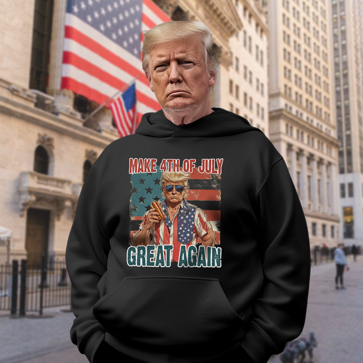 Make 4th Of July Great Again Trump Dark Shirt HO82 65730