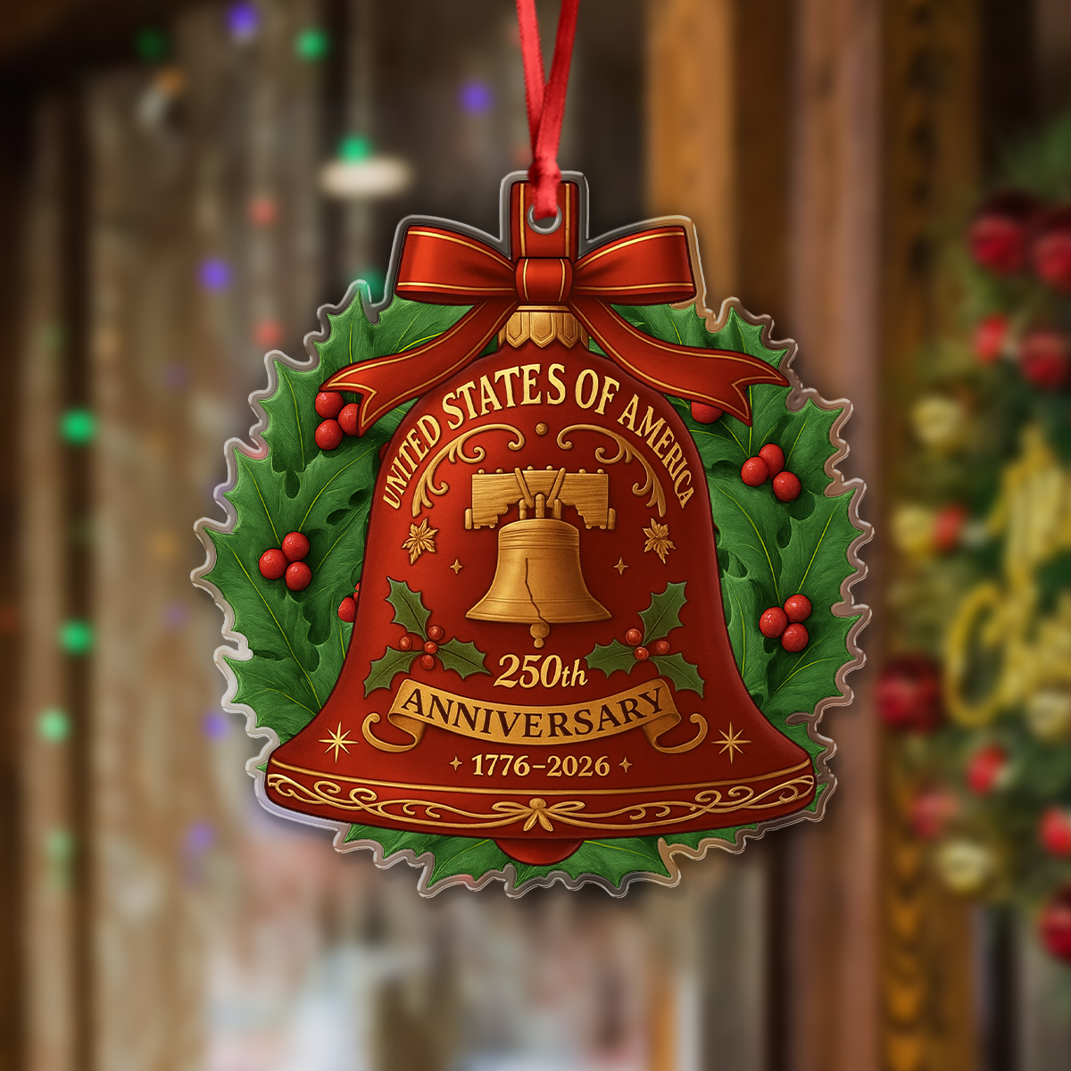 250 Years Anniversary United States of America Acrylic Ornament HA75 897804