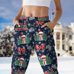 Coquette Bow Trump Pajamas Christmas Gift For Trump Lovers HA75 64106