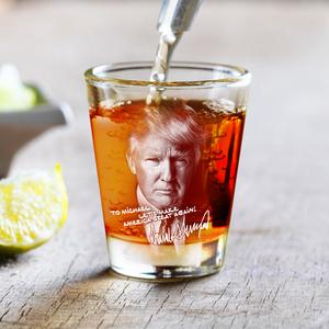 Custom Name President Donald Trump Shot Glasses TH10 64099