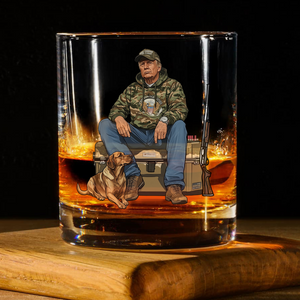 Trump Hunting Gear: Buck Around and Find Out Whisky Glass LM32 63831