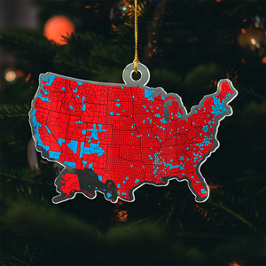 Trump Better Coverage Than Verizon Acrylic Ornament HA75 63892