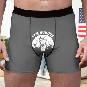 It's Huuuge - Trump Thumbs Up To This Funny Gift Men's Boxer HA75 64270